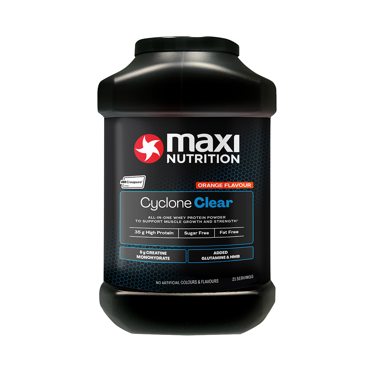 MaxiNutrition Cyclone Clear Powder - Orange - 1.26kg