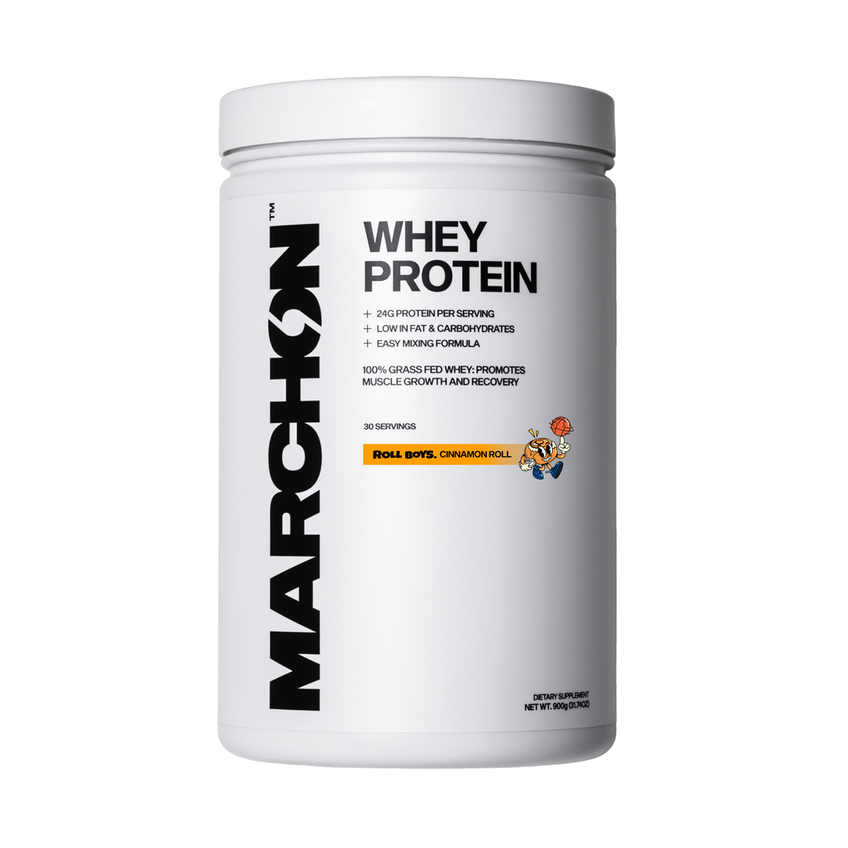 Marchon Supplements Whey Protein - Roll Boys (Cinnamon Roll) - 900g