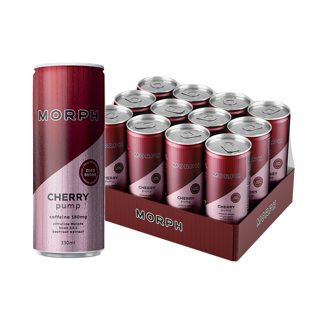 Morph Pump - Cherry - 12x330ml