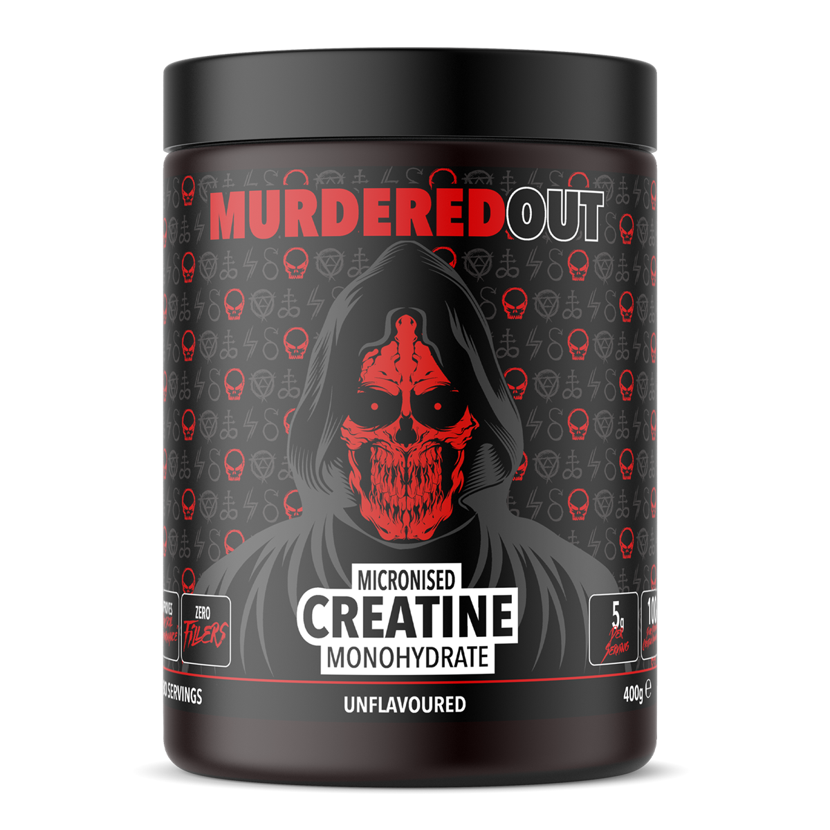 Murdered Out Creatine Monohydrate - 400g