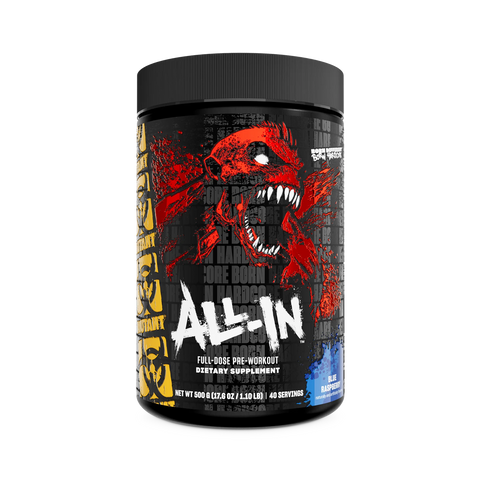 Mutant All-In Pre-Workout - Blue Raspberry - 500g