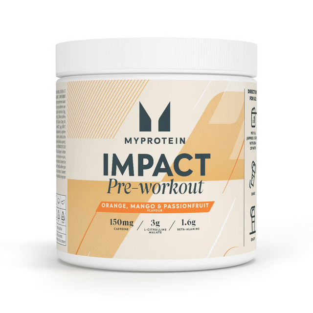 MyProtein Impact Pre-Workout - Blue Raspberry - 500g