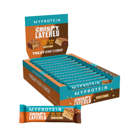 MyProtein Layered Bar - Chocolate Peanut Pretzul - 12 x 60g