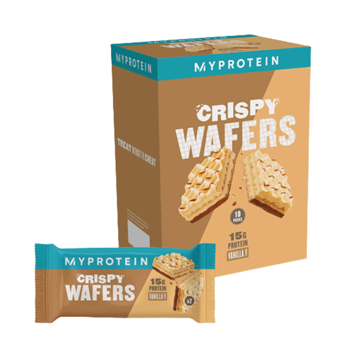 MyProtein Wafer - Cookies & Cream - 10 x 40g