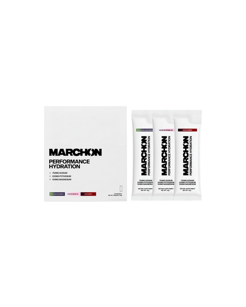 Marchon Supplements Performance Hydration Electrolyte Powder Sachets - Variety Pack - 30x10g