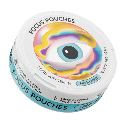 Neutonic Focus Pouch (5x20 Pouches) - Fresh Mint - 1 Pack (5x20 Pouches)