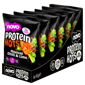 Novo Nutrition Novo Protein Hots - Kickin' Sour Cream - 6x45g