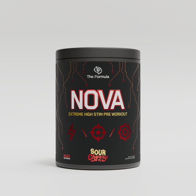The Formula NOVA High-Stim Pre Workout - Sour Cherry - 450g