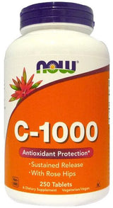 NOW Foods Vitamin C-1000 with Rose Hips - Sustained Release