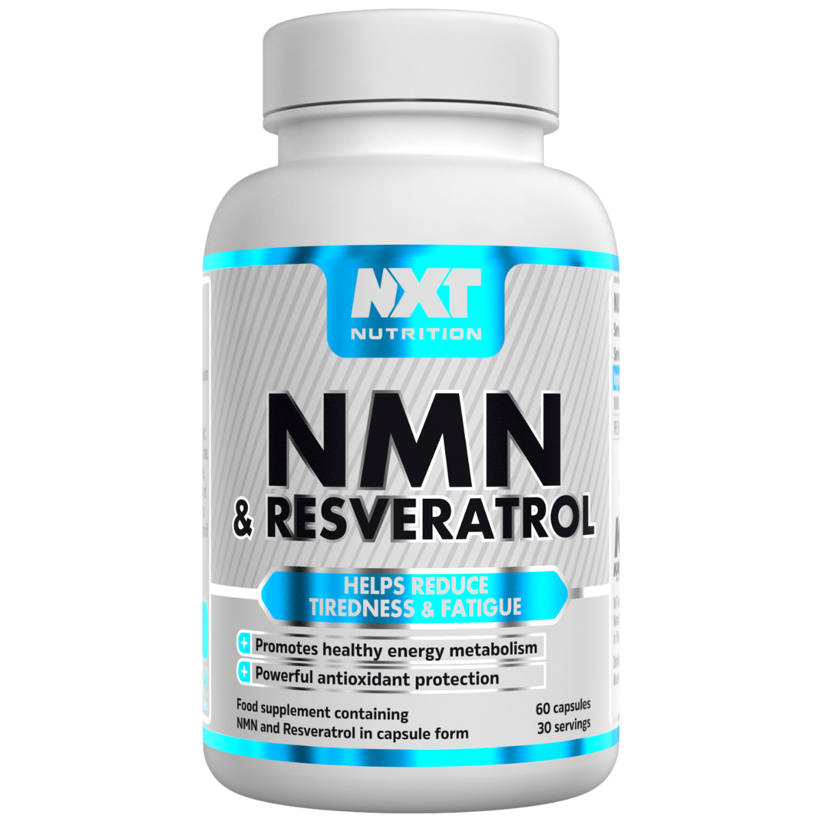NXT Nutrition NMN & Resveratrol - 60 Caps