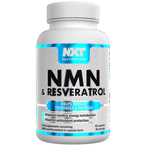 NXT Nutrition NMN & Resveratrol - 60 Caps