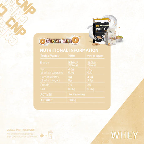 CNP WHEY 2kg - gymstack.