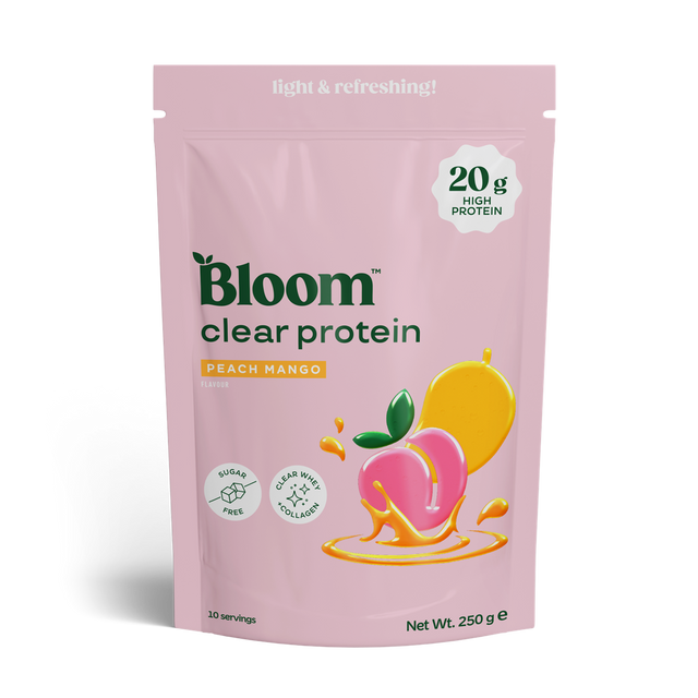 Bloom Clear Protein Collagen - Peach Mango - 250g