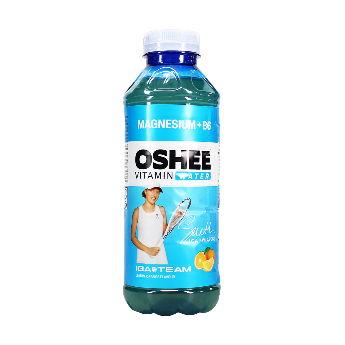 OSHEE Vitamin Water Magnesium + B6 - Lemon & Orange - 6x555ml