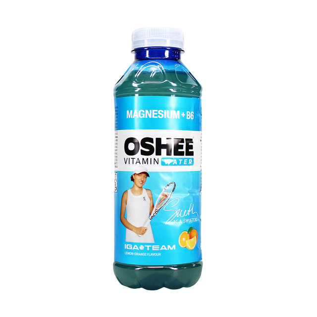 OSHEE Vitamin Water Magnesium + B6 - Lemon & Orange - 6x555ml