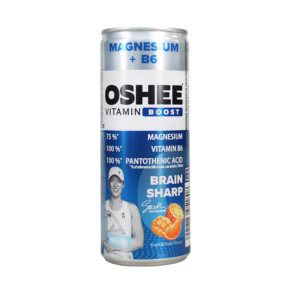 OSHEE Vitamin Boost & Electrolytes 24x250ml Peach Lemon - Peach Lemon (Vitamin Boost & Electrolytes) - 24x250ml