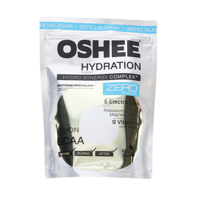 OSHEE Hydration Electroytes - Lemon - 630g