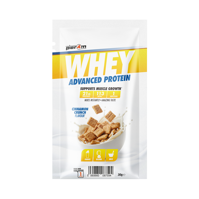 Per4m Advanced Whey Protein Sachet - Cinnamon Crunch - 30g