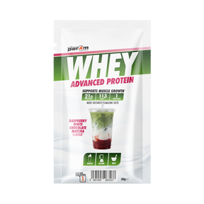 Per4m Advanced Whey Protein Sachet - Raspberry White Chocolate Matcha - 30g