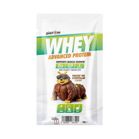Per4m Advanced Whey Protein Sachet - Vincent the Caterpillar - 30g