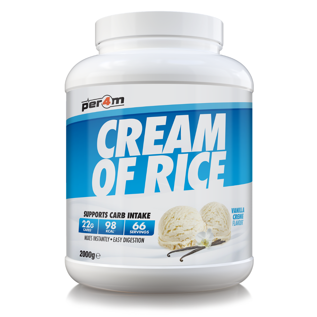 Per4m Cream of Rice - Vanilla - 2kg