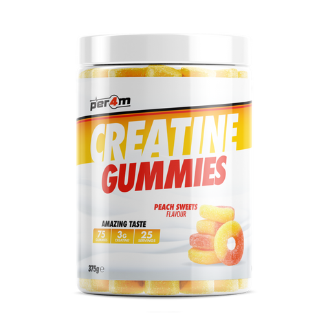 Per4m Creatine Gummies - Peach Sweets - 375g