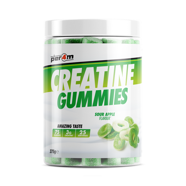 Per4m Creatine Gummies - Sour Apple - 375g