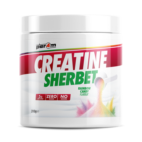 Per4m Creatine Sherbet - Rainbow Candy - 93g