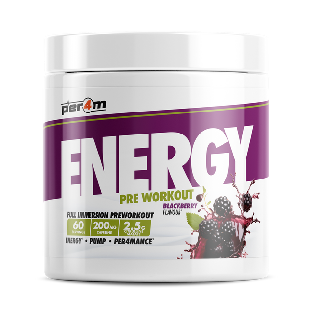 Per4m Energy Pre Workout - Blackberry - 390g