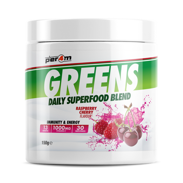Per4m Greens - Raspberry Cherry - 144g