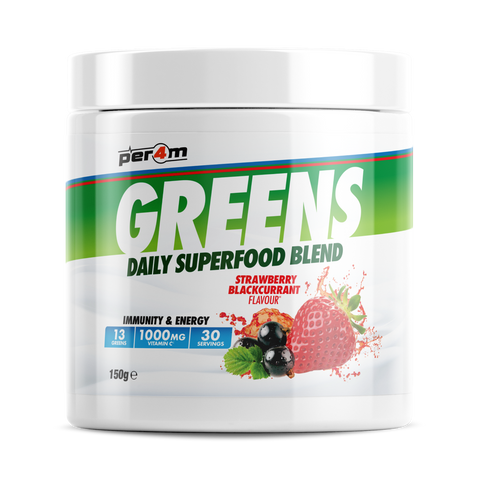 Per4m Greens - Strawberry Blackcurrant - 144g