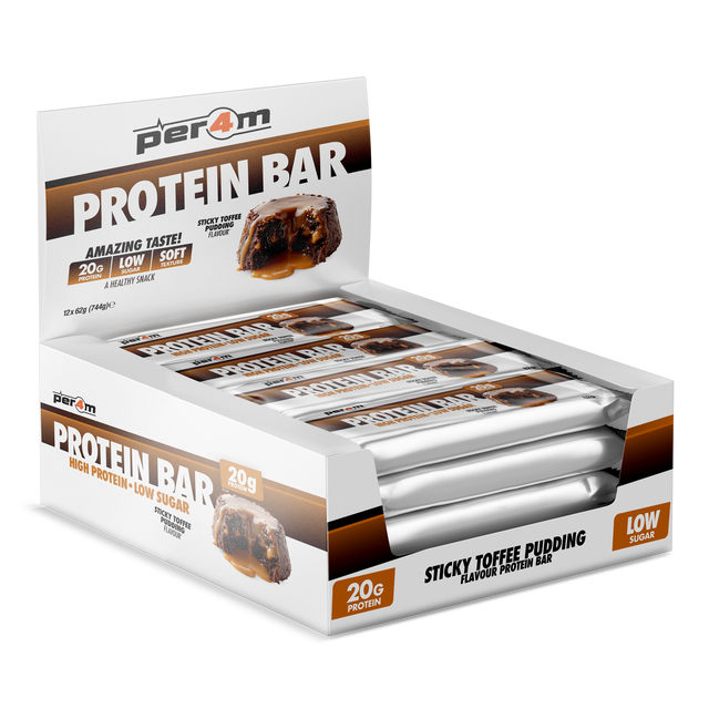 Per4m Protein Bar - Sticky Toffee - 12x62g