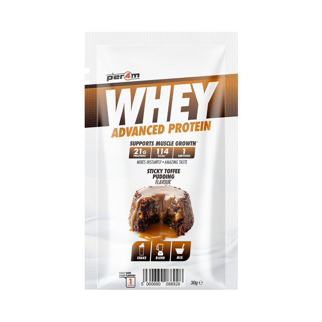 Per4m Advanced Whey Pre-Filled Sachets Counter Top Display Unit (100 Sachets) Variety Pack - Variety