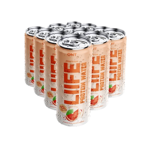 QNT Protein Water - Lemon Ginger - 12x330ml