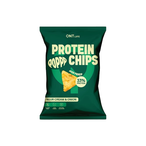 QNT Protein Chips - Sour Cream & Onion - 12x50g