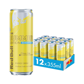 Red Bull - Sugar Free - 12x355ml
