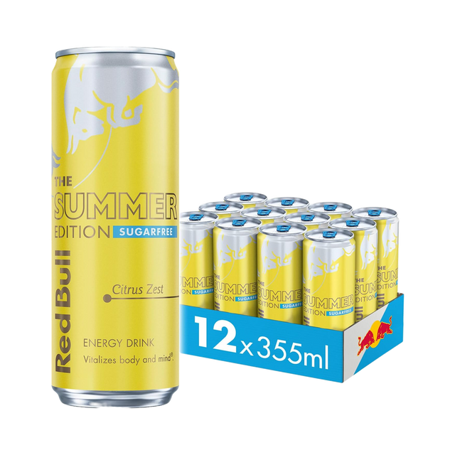 Red Bull - Sugar Free - 12x355ml