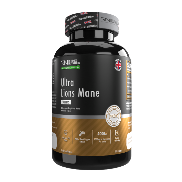 Refined Nutrition Ultra Lions Mane - 240 Tabs