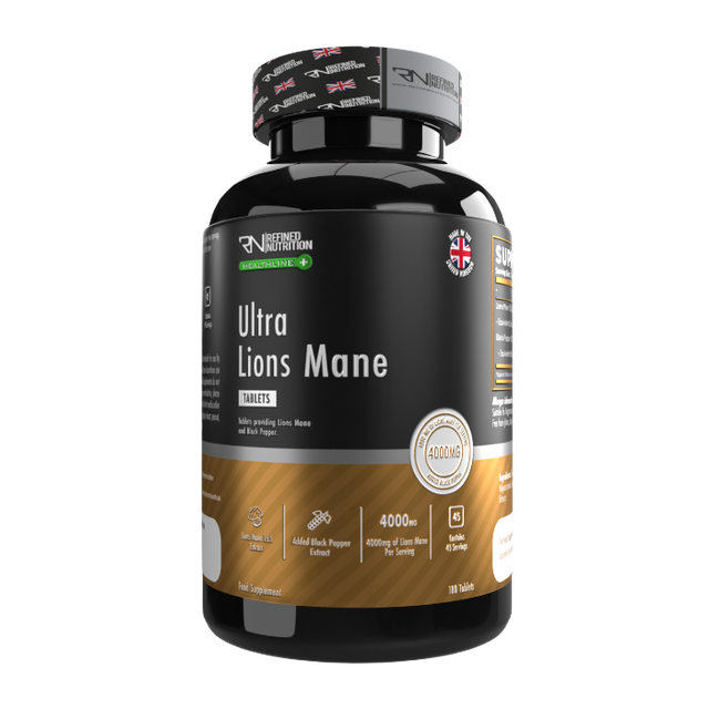 Refined Nutrition Ultra Lions Mane - 240 Tabs