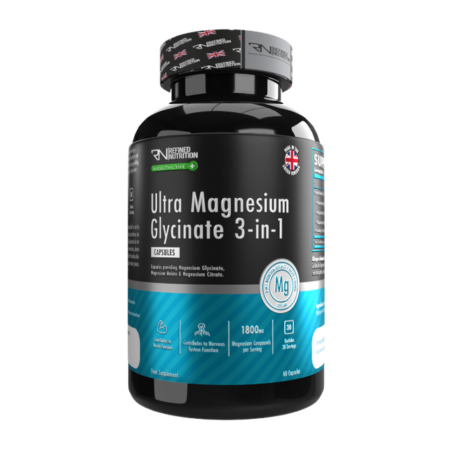 Refined Nutrition Ultra Magnesium Glycinate 3-in-1 - 90 Caps