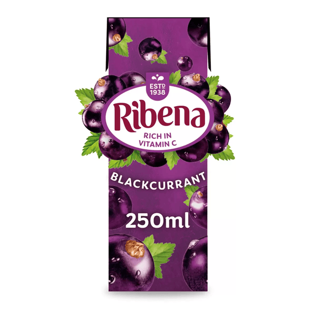 Ribena - Blackcurrant - 24x250ml