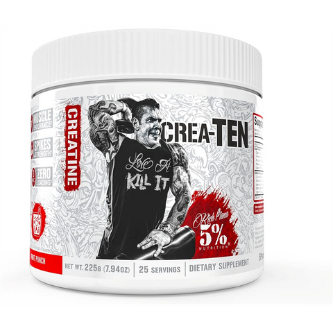 Rich Piana 5% Nutrition CREA-TEN Legendary Series - Blue Lemonade - 225g