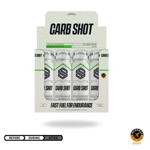 Soccer Supplement Carb Shot - Lemon & Lime - 12x100ml