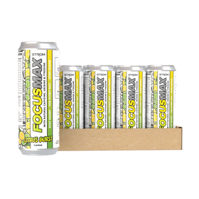 Strom Sports FocusMax Can - Citrus Burst - 12x500ml