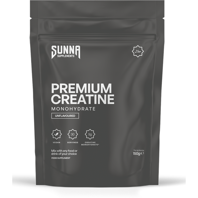 Sunna Supplements Premium Creatine - Unflavoured - 150g