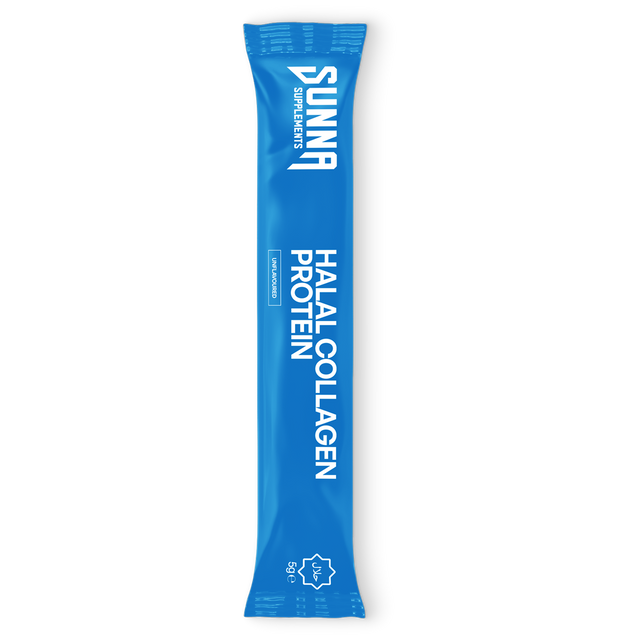 Sunna Supplements Halal Collagen Protein Sachets - Unflavoured - 15x5g