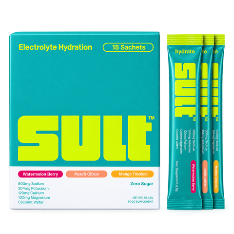 SULT Electrolyte Hydration - 15 Variety Pack - 15x5.9g