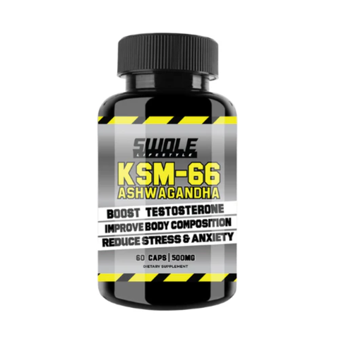 SWOLE Lifestyle Ashwagandha KSM-66 60Caps
