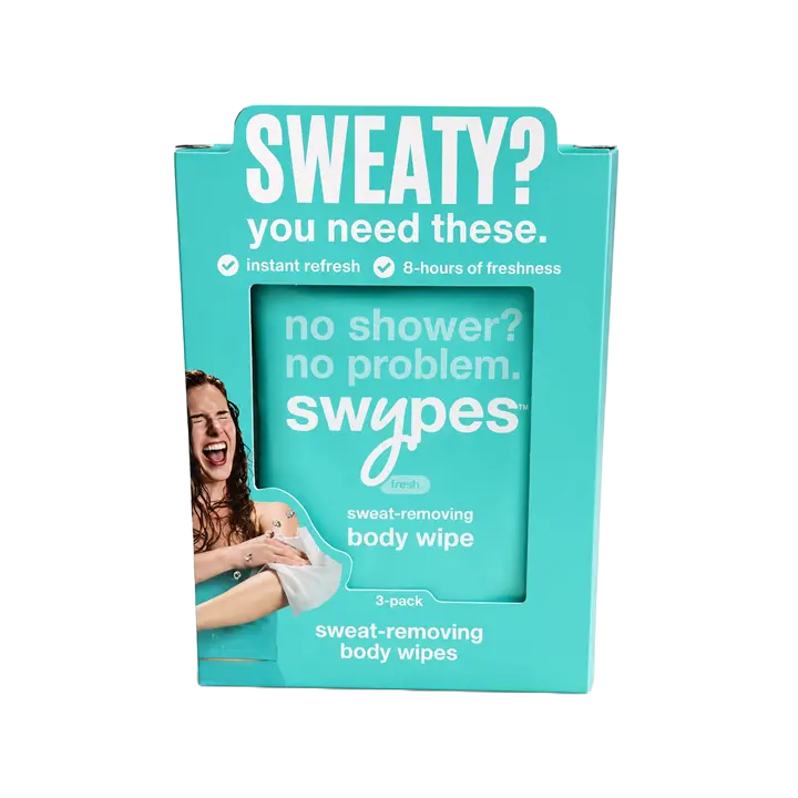 Swypes All Over Body Wipes - 3 Sachets