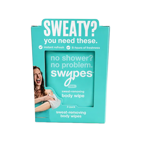 Swypes All Over Body Wipes - 3 Sachets